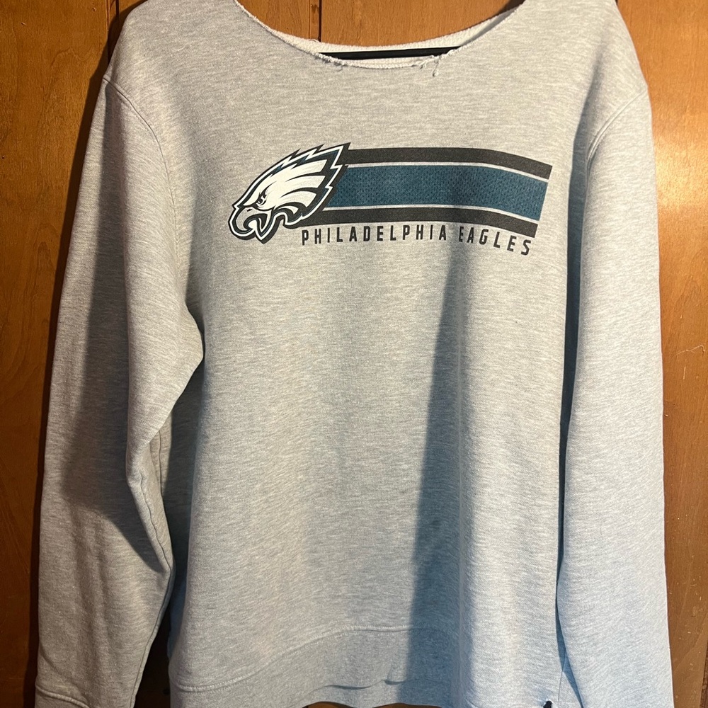 Philadelphia Eagles Gray Sweatshirt
